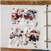 Image 18 : small binder with 160+ SP Authentic hockey cards mostly modern