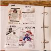 Image 24 : small binder with 160+ SP Authentic hockey cards mostly modern
