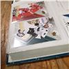 Image 30 : small binder with 160+ SP Authentic hockey cards mostly modern