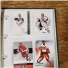 Image 33 : small binder with 160+ SP Authentic hockey cards mostly modern