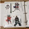 Image 34 : small binder with 160+ SP Authentic hockey cards mostly modern