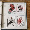 Image 36 : small binder with 160+ SP Authentic hockey cards mostly modern