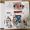 Image 3 : small binder with 160+ SP Authentic hockey cards mostly modern