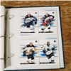 Image 40 : small binder with 160+ SP Authentic hockey cards mostly modern