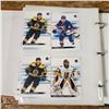 Image 41 : small binder with 160+ SP Authentic hockey cards mostly modern