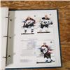 Image 44 : small binder with 160+ SP Authentic hockey cards mostly modern