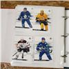 Image 45 : small binder with 160+ SP Authentic hockey cards mostly modern