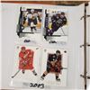 Image 8 : small binder with 160+ SP Authentic hockey cards mostly modern