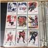 Image 20 : binder full of hockey cards Upper Deck OPC