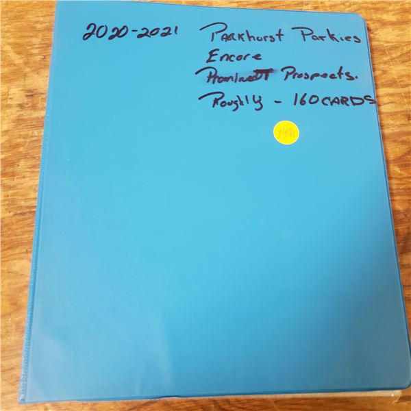 2020-21 Upper Deck binder packed with Parkhurst - Prominent Prospects and other modern cards