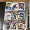 Image 10 : Edmonton Oilers hockey cards binder full almost all Oilers from Jari Kurri and Charlie Huddy to Conn