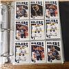 Image 22 : Edmonton Oilers hockey cards binder full almost all Oilers from Jari Kurri and Charlie Huddy to Conn