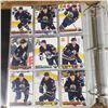 Image 33 : Edmonton Oilers hockey cards binder full almost all Oilers from Jari Kurri and Charlie Huddy to Conn