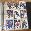 Image 36 : Edmonton Oilers hockey cards binder full almost all Oilers from Jari Kurri and Charlie Huddy to Conn