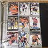 Image 41 : Edmonton Oilers hockey cards binder full almost all Oilers from Jari Kurri and Charlie Huddy to Conn