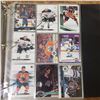 Image 49 : Edmonton Oilers hockey cards binder full almost all Oilers from Jari Kurri and Charlie Huddy to Conn