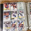 Image 53 : Edmonton Oilers hockey cards binder full almost all Oilers from Jari Kurri and Charlie Huddy to Conn