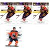 Image 1 : 4 Connor McDavid cards includes 3 rookie 2014-15 In The Game Young Stars #21 - Connor McDavid