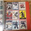 Image 20 : packed binder assorted hockey cards tons of goalies plus serial numbered Joe Sakic card plus rookies