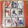 Image 2 : packed binder assorted hockey cards tons of goalies plus serial numbered Joe Sakic card plus rookies