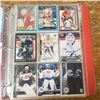 Image 4 : packed binder assorted hockey cards tons of goalies plus serial numbered Joe Sakic card plus rookies