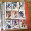 Image 6 : packed binder assorted hockey cards tons of goalies plus serial numbered Joe Sakic card plus rookies