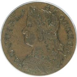1788 COPPER Connecticut Copper, Mailed Bust Left VF35