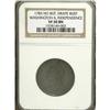 1783 1C Washington & Independence Cent, Draped Bust, No