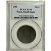 Image 3 : 1791 1C Washington Small Eagle Cent XF45 PCGS