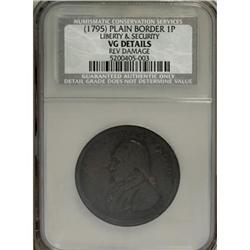 Undated PENNY Washington Liberty & Security Penny VG8