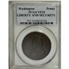 Undated PENNY Washington Liberty & Security Penny VF25