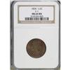 Image 3 : 1834 1/2 C Brown MS64 NGC