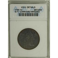 1794 1C Head of 1795 VG8 ANACS