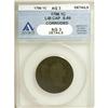 Image 1 : 1796 1C Liberty Cap, S-89, B-10, R.3  AG3  ANACS