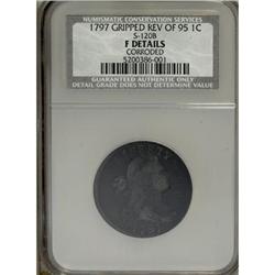 1797 1C Reverse of 1796, Gripped Edge, S-120b, B-2b, R.
