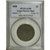 Image 1 : 1828 1C Large Narrow Date AU50 PCGS