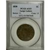 Image 1 : 1830 1C Large Letters AU53 PCGS
