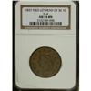 Image 1 : 1837 1C Plain Cords, Medium Letters AU55 NGC
