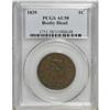 Image 1 : 1839 1C Booby Head AU58 PCGS