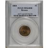 Image 1 : 1864 1C Bronze No L Red and Brown MS64 PCGS