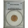 Image 1 : 1876 1C Red MS63 PCGS