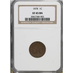 1878 1C XF45 NGC