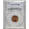 Image 1 : 1879 1C Red and Brown MS63 PCGS