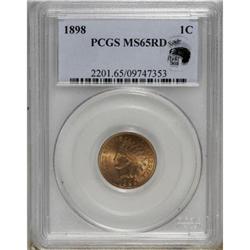 1898 1C Red MS65 PCGS