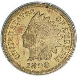 1898 1C Red MS65 PCGS