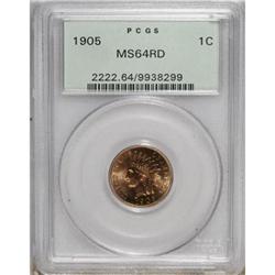 1905 1C Red MS64 PCGS