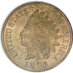 1906 1C Red MS64 PCGS