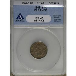 1908-S 1C XF40 ANACS