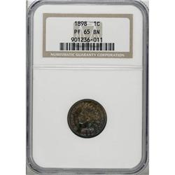 1898 1C Brown PR65 NGC