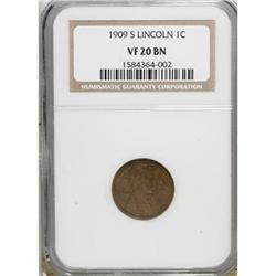 1909-S 1C VF20 NGC